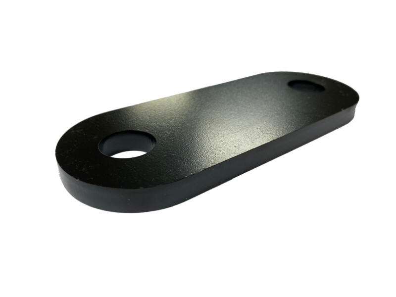 8mm Black eCoated Towbar Towball Spacer Plate