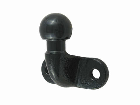 Standard 50mm Flange Black Towball