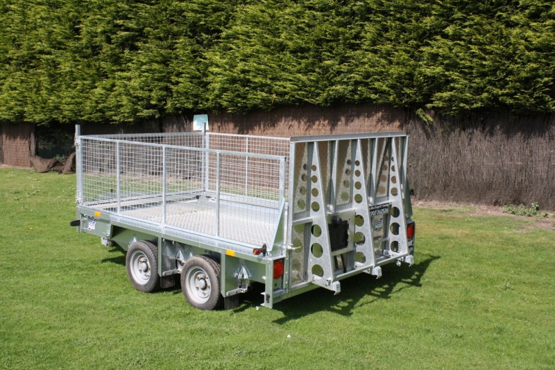 Ifor Williams GX126G Twin Axle Plant / Goods Trailer Hire