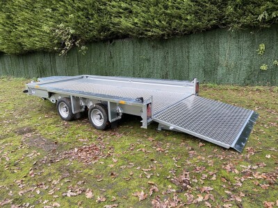 Ifor Williams GX126G Twin Axle Plant / Goods Trailer Hire