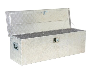 Large Aluminium Ali Chequer Plate Toolbox