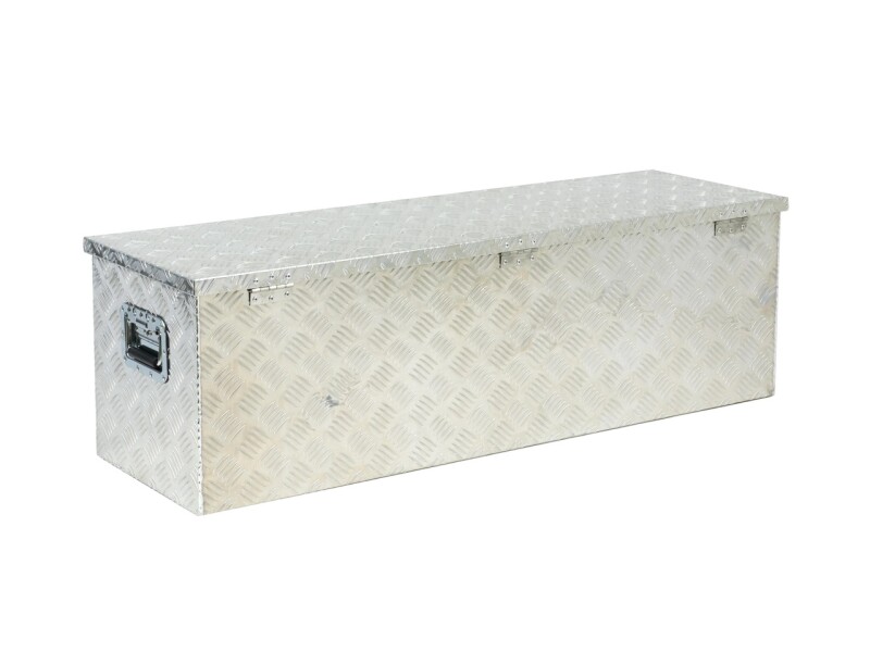 Large Aluminium Ali Chequer Plate Toolbox