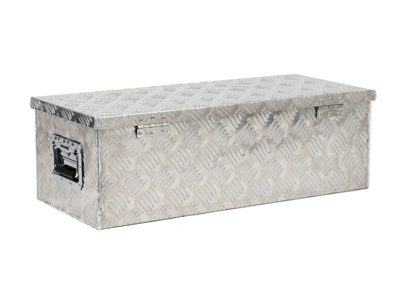 Medium Aluminium Ali Chequer Plate Toolbox
