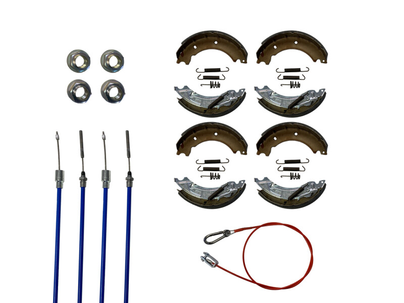 Genuine Ifor Williams Twin Axle (upto 2700kg) Basic Brake Service Kit