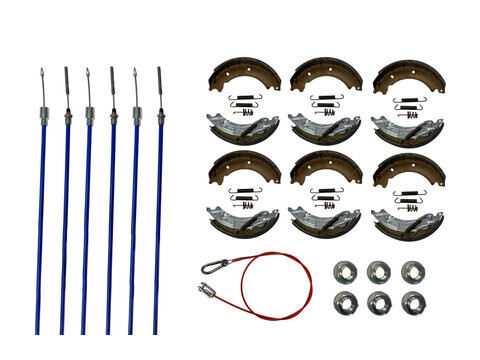 Genuine Ifor Williams Tri Axle Basic Brake Service Kit