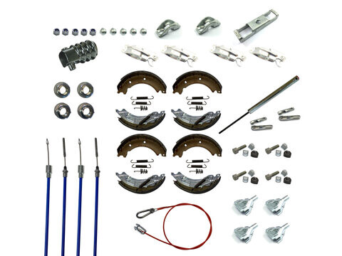 Genuine Ifor Williams Twin Axle (3500kg) Full Brake Service Kit