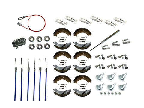 Genuine Ifor Williams Tri-Axle Full Brake Service Kit
