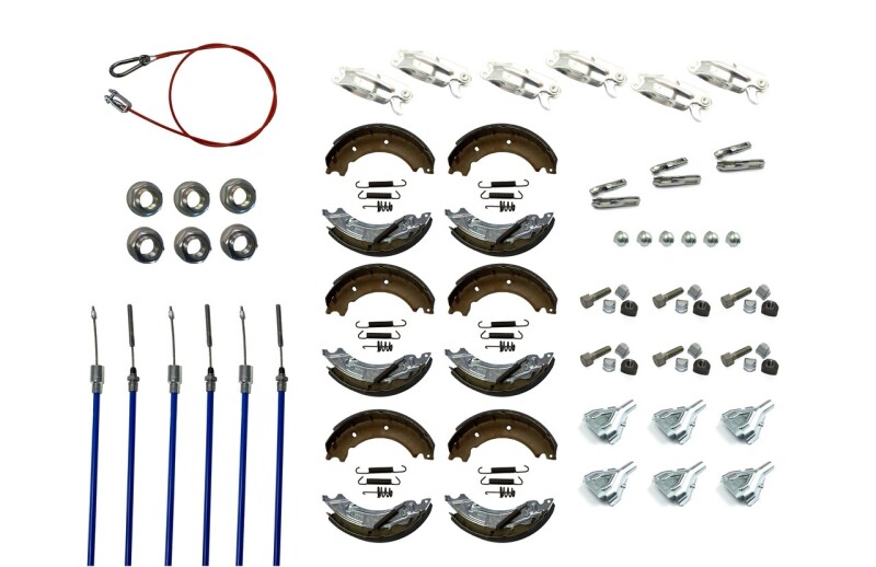 Genuine Ifor Williams Tri-Axle Basic Plus Brake Service Kit