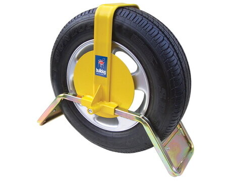 QD-12 Bulldog Trailer Wheel Clamp [185/60R12]