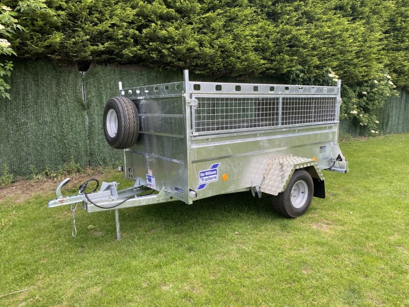 Ifor Williams Q7e Ramp Flotation Wheels Unbraked Trailer