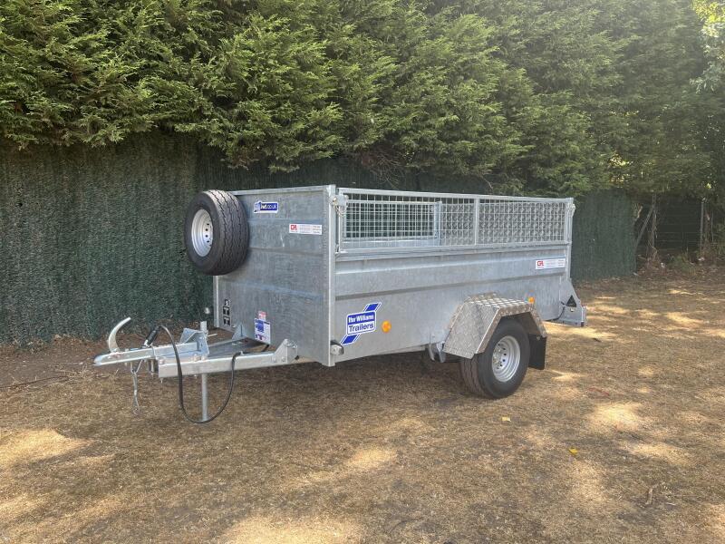 Ifor Williams Q7e Trailer - Ramp and Flotation Wheels