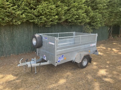 Ifor Williams Q7e Trailer - Ramp and Flotation Wheels