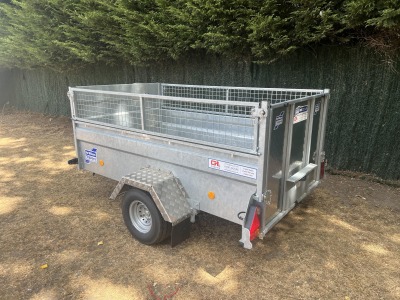 Ifor Williams Q7e Trailer - Ramp and Flotation Wheels