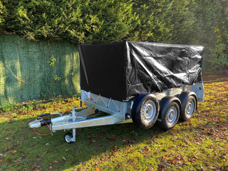 Ifor Williams GD84 Mesh Trailer Cover in Black