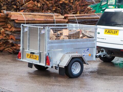 Ifor Williams Q5e Ramp Flotation Wheels Unbraked Trailer