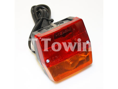 Aspock Square Combination Light - P07965