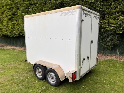 Used Indespension TAV4 Twin Axle Enclosed Trailer