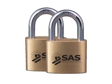 TWIN PACK - SAS UB50 Protected Shackle 50mm Hardened Padlocks