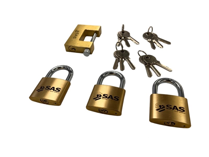 Ifor Williams BV Enclosed Trailer Rear Ramp & Door High Security Padlock Set