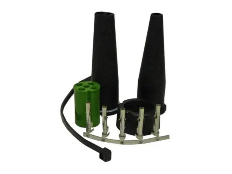 Aspock 5 Pin Plug Kit &ndash; Green - Right Hand 