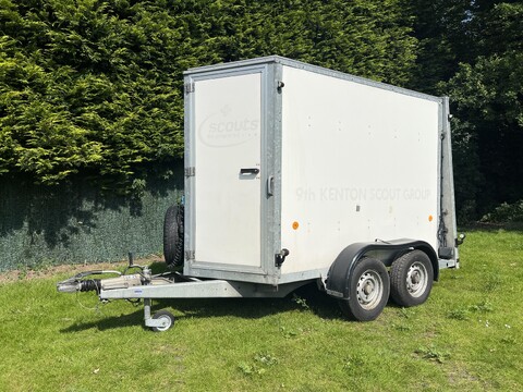 Used Ifor Williams BV85G Enclosed Trailer with Roller Shutter