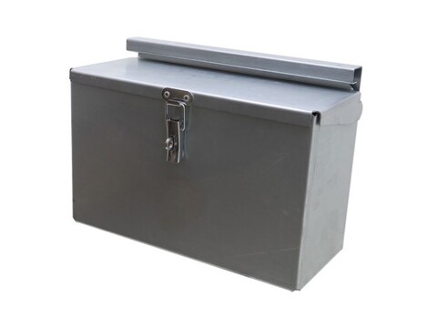 Ifor Williams GH Plant Trailer Galvanised Steel Toolbox - KX35335