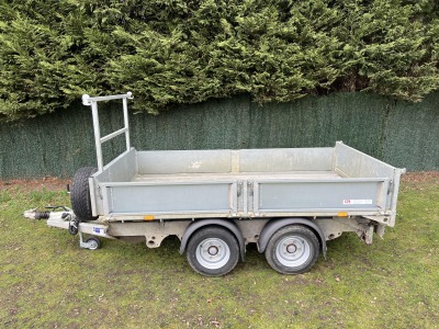 Used Ifor Williams TT3017 Tipper Tipping 3500kg Trailer with Aluminium Ramps