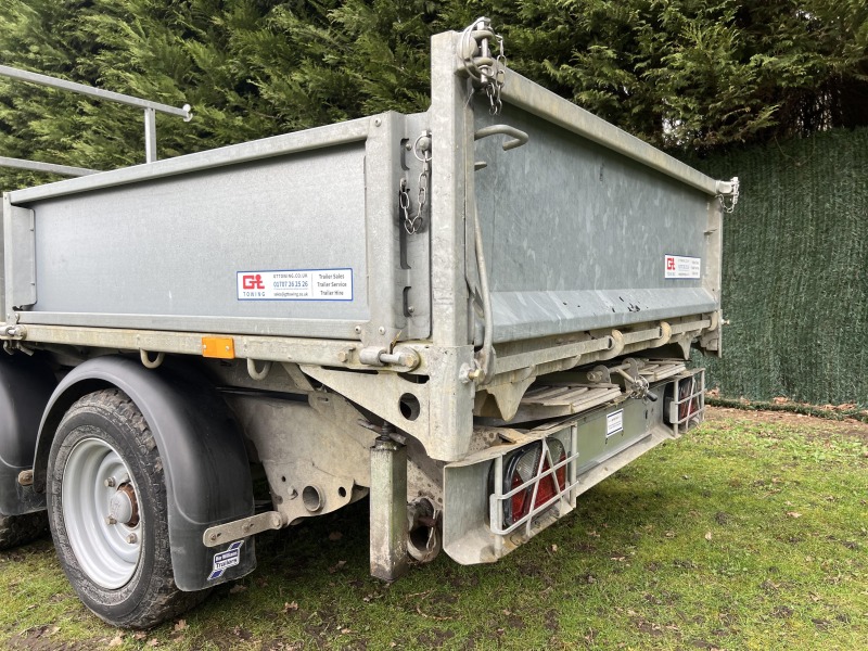 Used Ifor Williams TT3017 Tipper Tipping 3500kg Trailer with Aluminium Ramps