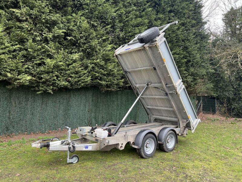 Used Ifor Williams TT3017 Tipper Tipping 3500kg Trailer with Aluminium Ramps