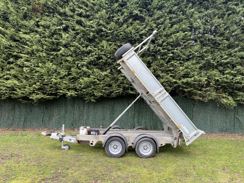 Used Ifor Williams TT3017 Tipper Tipping 3500kg Trailer with Aluminium Ramps