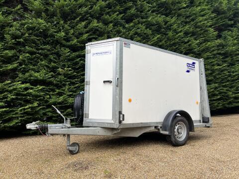 Used Ifor Williams BV84G Enclosed Box Van Trailer with Ramp / Doors