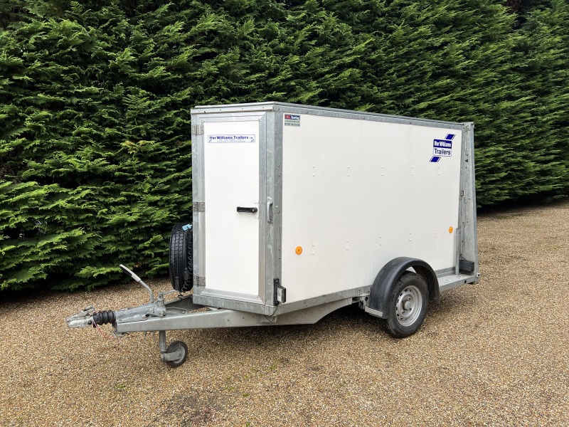 Used Ifor Williams BV84G Enclosed Box Van Trailer with Ramp / Doors