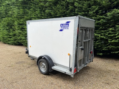 Used Ifor Williams BV84G Enclosed Box Van Trailer with Ramp / Doors