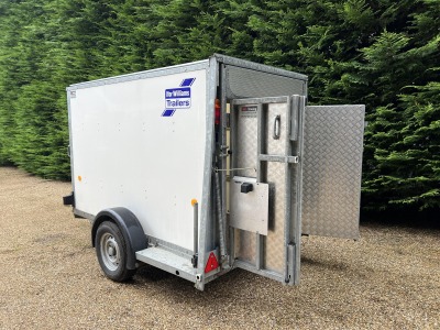 Used Ifor Williams BV84G Enclosed Box Van Trailer with Ramp / Doors