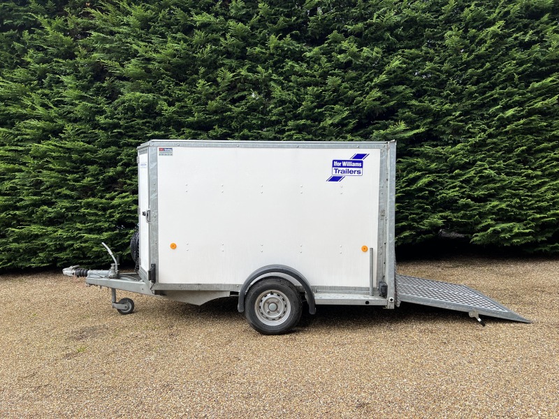 Used Ifor Williams BV84G Enclosed Box Van Trailer with Ramp / Doors