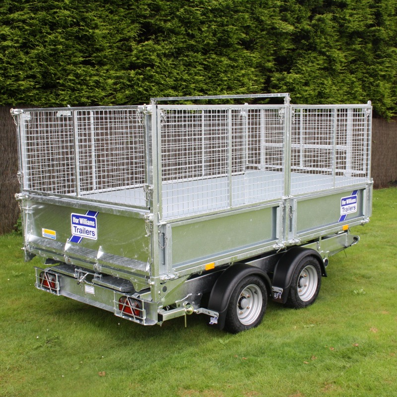 TT3017 Rear with Mesh, Ramps & Light Guards