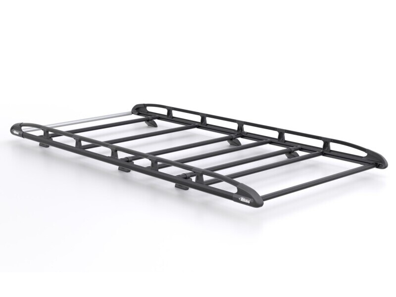 Rhino Aluminium Transit Custom KammRack Black Roof Rack - B651