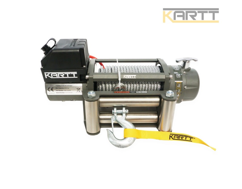 Kartt 9500lbs 12v Electric Trailer Winch Steel Wire - WK95012W
