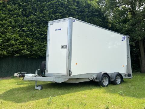Used Ifor Williams BV126G 12ft x 6ft x 7ft Enclosed Box Van Trailer