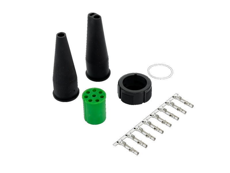 Aspock 8 Pin Plug Kit – Green Right Hand