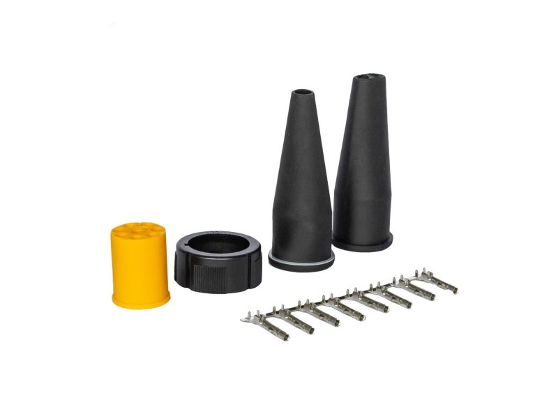 Aspock 8 Pin Plug Kit &ndash; Yellow Left Hand 