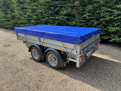 Second Hand Used Ifor Williams LM85HD Flatbed Trailer