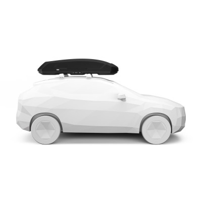 Thule Force 3 XL side view on roof of car