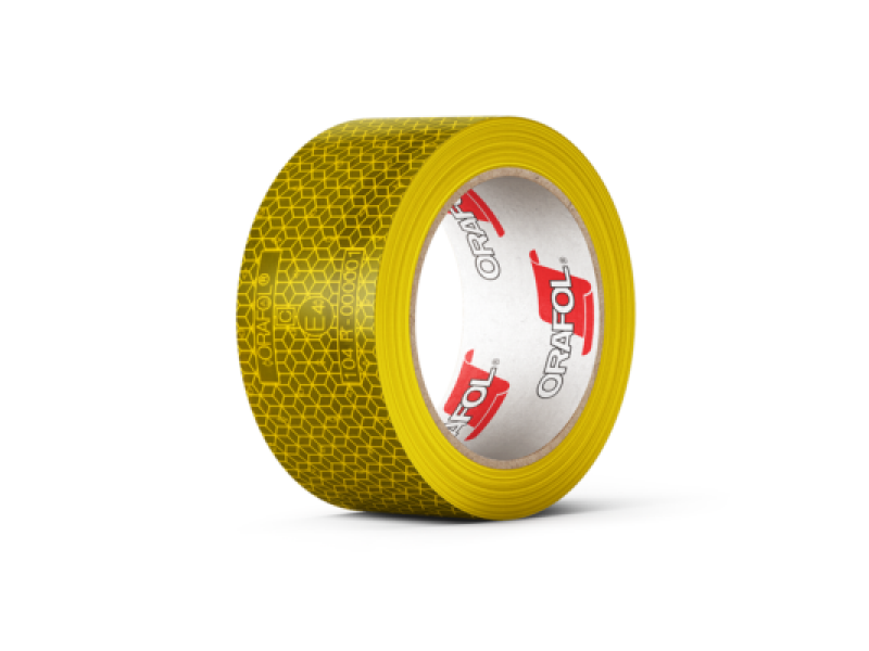 YELLOW Chapter 8 Highway VC Series E-Marked Reflective Tape - 5m Roll