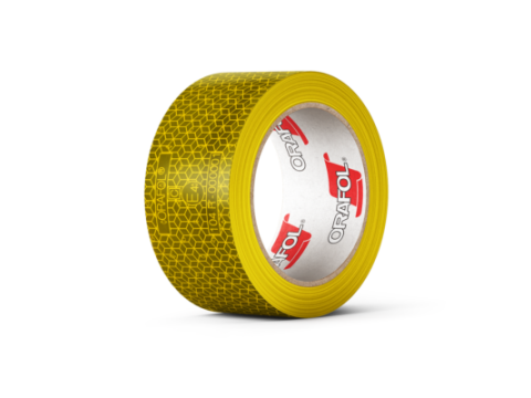 YELLOW Chapter 8 Highway VC Series E-Marked Reflective Tape - 5m Roll