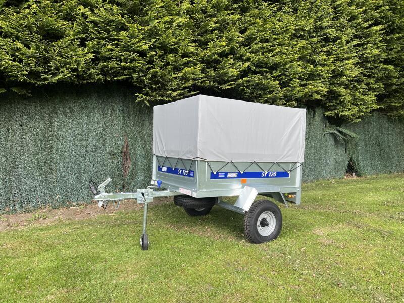 Used Maypole MP6812 Luggage / Baggage Trailer with Mesh Sides & Cover