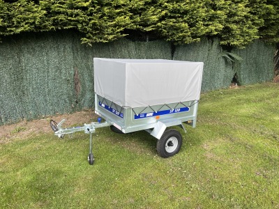 Used Maypole MP6812 Luggage / Baggage Trailer with Mesh Sides & Cover