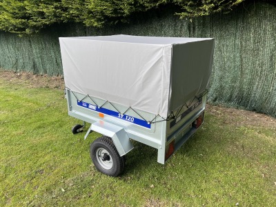 Used Maypole MP6812 Luggage / Baggage Trailer with Mesh Sides & Cover