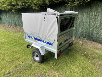 Used Maypole MP6812 Luggage / Baggage Trailer with Mesh Sides & Cover