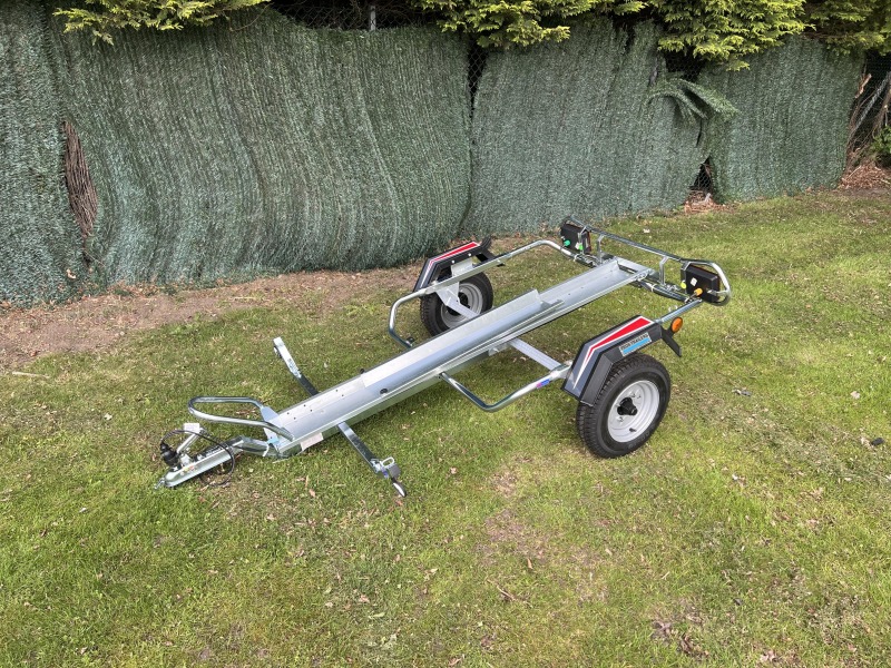 Used Erde PM310 Single Motorcycle Bike Trailer